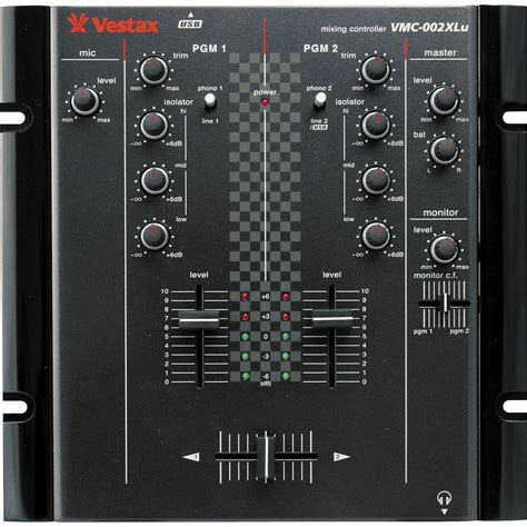 vestax green 2 chanel mxer|Vestax VMC.